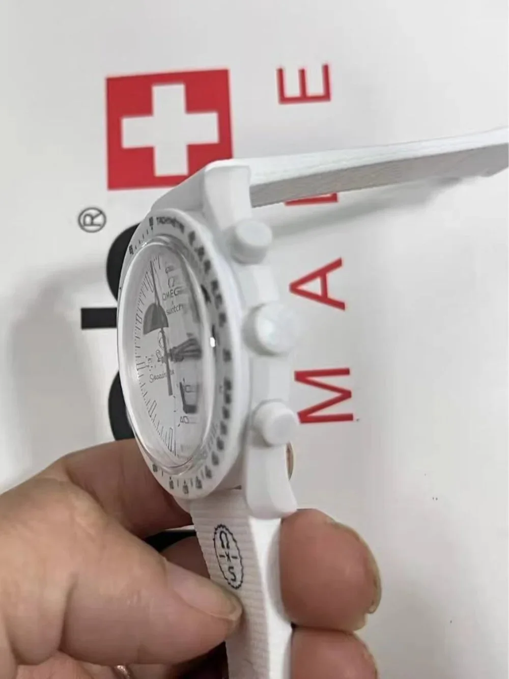 Swatch omega mission